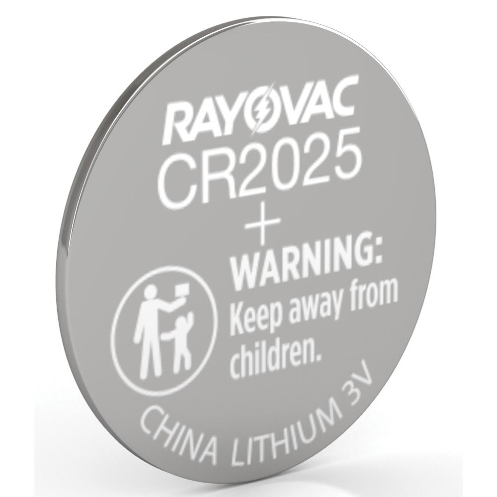Rayovac&reg; Lithium Batteries - CR2025 Cell